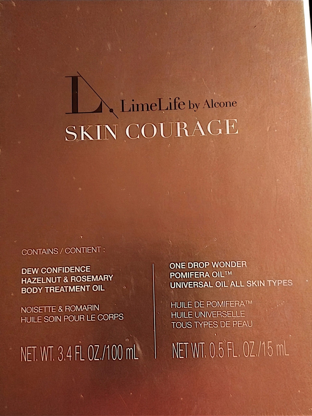 Skin Courage - Dew Confidence & One Drop Wonder Oil Set (Bronze)